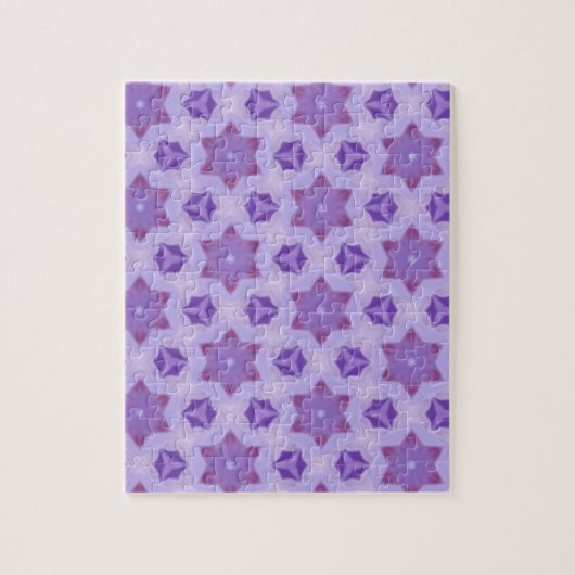 Puzzle Étoiles violettes (Vertical)