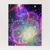 Puzzle Étonnant événement chaotique de violet cosmique da (Vertical)