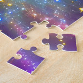 Puzzle Étonnant événement chaotique de violet cosmique da (Côté)