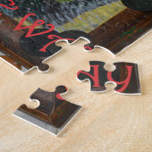Puzzle Étrange complètement sur l'art d'étranger - pas (Côté)