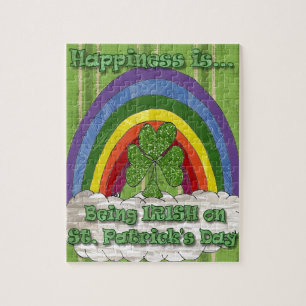 Puzzle Être Irlandais le jour de la Saint-Patrick