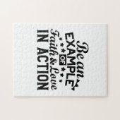 Puzzle Être un exemple de foi et d'amour en action (Horizontal)