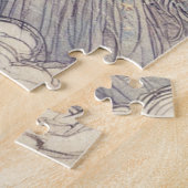 Puzzle Étreinte Éternelle – Amour Soleil & Lune (Côté)