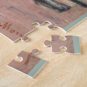 Puzzle Étretat, La Plage et la Falaise d’Amont, Monet (Côté)