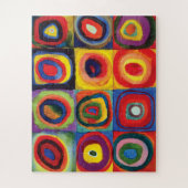 Puzzle Étude de couleur par Wassily Kandinsky (Vertical)