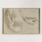 Puzzle Étude de la main d'une femme - Leonardo da Vinci ( (Horizontal)