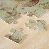 Puzzle Étude de Libyan Sibyl par Michelangelo (Côté)