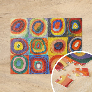Puzzle Étude des couleurs   Wassily Kandinsky