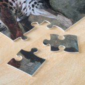 Puzzle Étude d'un léopard (par Jean-Baptiste Oudry) (Côté)