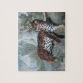 Puzzle Étude d'un léopard (par Jean-Baptiste Oudry) (Vertical)