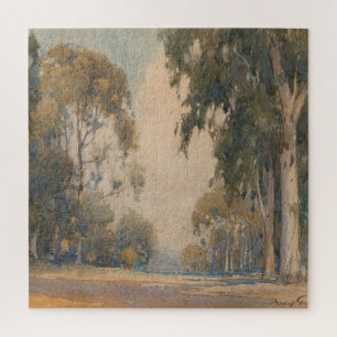 Puzzle Eucalyptus (1922) - Délicat Aquarelle Botanique