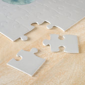 Puzzle Eucalyptus Leaves Watercolor Pattern (Côté)