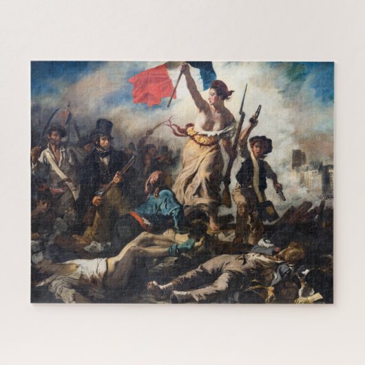 Puzzle Eugene Delacroix - La Liberté guidant le peuple (Horizontal)