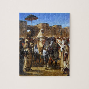 Puzzle Eugene Delacroix- le sultan de partir du Maroc