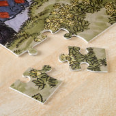 Puzzle Eugene Grasset - Panneau décoratif Harmony (Côté)