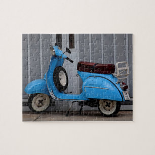 Puzzle Euro Motor Scooter - 8x10 - 110 pcs
