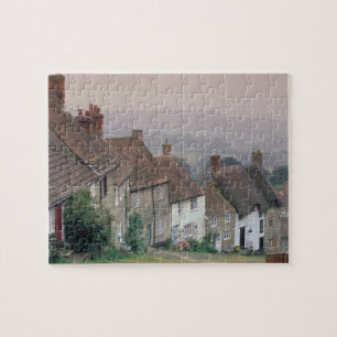 Puzzle Europe, Angleterre, Dorset, Gold Hill, Shaftesbury