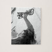 Puzzle Europe, Autriche, Salzbourg. Statue avec clés (Vertical)