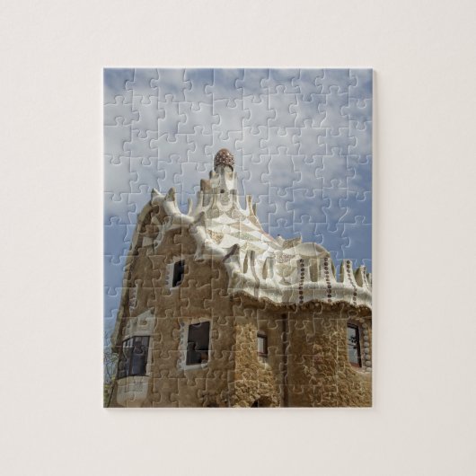 Puzzle Europe, Espagne, Catalogne, Barcelone. Parc Guell, (Vertical)