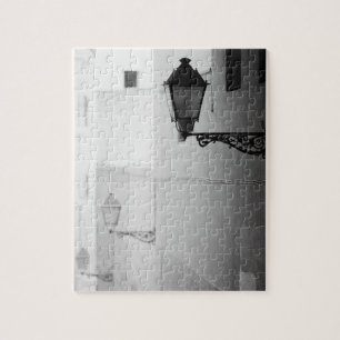 Puzzle Europe, Espagne, Majorque. Lumières de rue, Palma