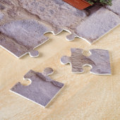 Puzzle Europe, France, Cereste. Une porte bleue ajoute de (Côté)