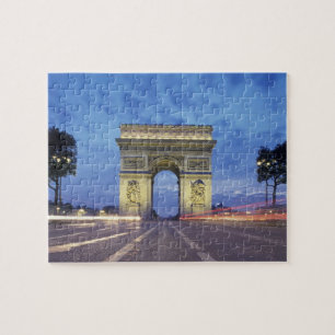 Puzzle Europe, France, Paris. Arc de Triomphe vu comme