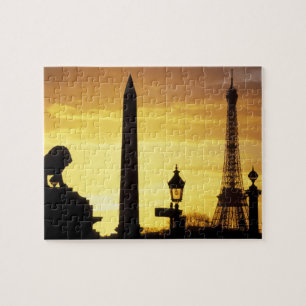 Puzzle Europe, France, Paris, Place de la Concorde.