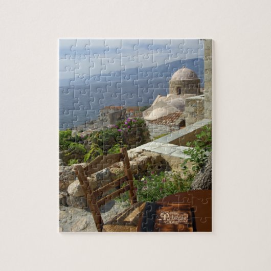 Puzzle Europe, Grèce, Péloponnèse, Monemvasia (simple (Vertical)