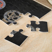 Puzzle Europe, Irlande, Dublin. Vintage auto, blanc 2 (Côté)