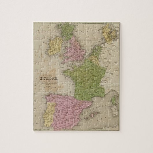 Puzzle Europe occidentale (Vertical)