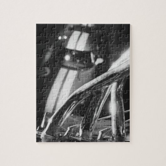 Puzzle Europe, Suisse, Genève. Salon de l'automobile de G (Vertical)