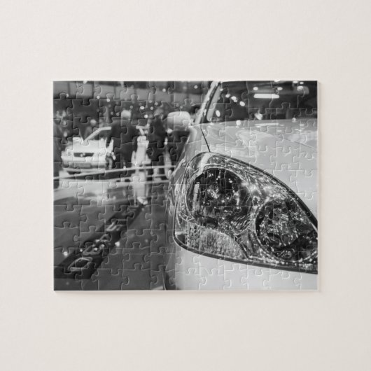 Puzzle Europe, Suisse, Genève. Salon de l'automobile de G (Horizontal)