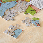 Puzzle Europe Vintage Carte générale du XXe siècle (Côté)