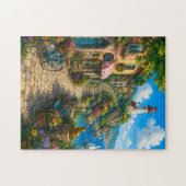 Puzzle Évasion du village côtier (Horizontal)