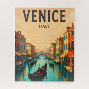 Puzzle Évasion romantique à Venise en Italie sur le Grand