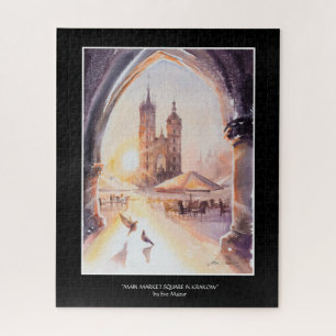Puzzle EVE Peint Cracovie Vieille Ville