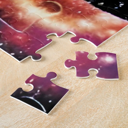 Puzzle Événement interstellaire en or cosmique réalité au (Côté)