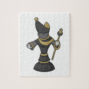 Puzzle Évêque Échecs Équipe Échecs