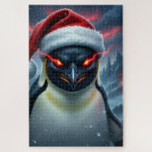 Puzzle Evil Christmas Penguin (Vertical)