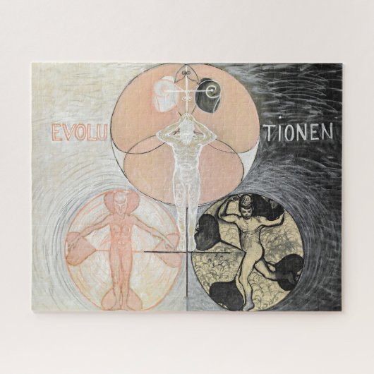 Puzzle Evolution n° 2 | Hilma af Klint | (Horizontal)