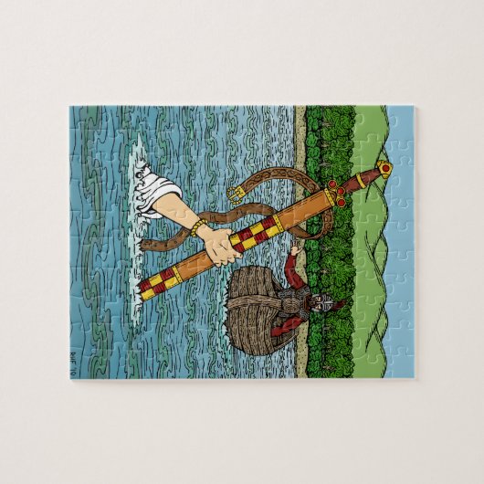 Puzzle Excalibur et Arthur (Horizontal)