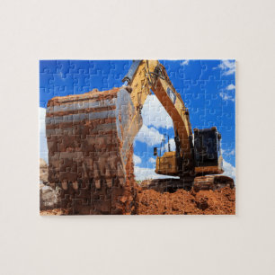 Puzzle Excavateur de crevaison