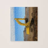 Puzzle Excavateur jaune (Vertical)