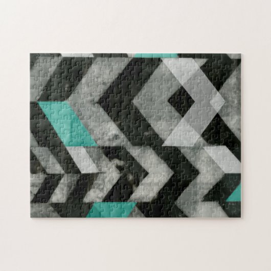Puzzle Exclusion Chevron II (Horizontal)