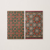 Puzzle Exemples des décorations de plafond, 'd'art arabe (Horizontal)