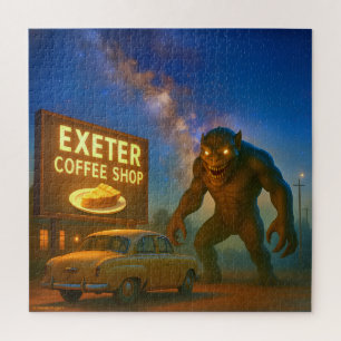PUZZLE EXETER, CALIFORNIE 20 X 20 POUCE JIGSAW PUZZLE.