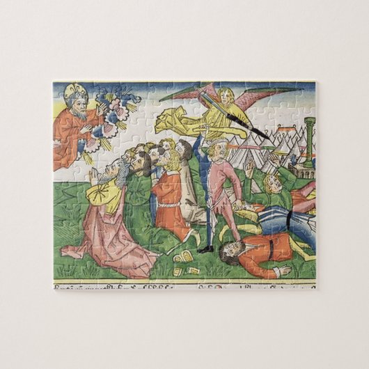 Puzzle Exode 32 15-23 Moïse cassant les comprimés en (Horizontal)