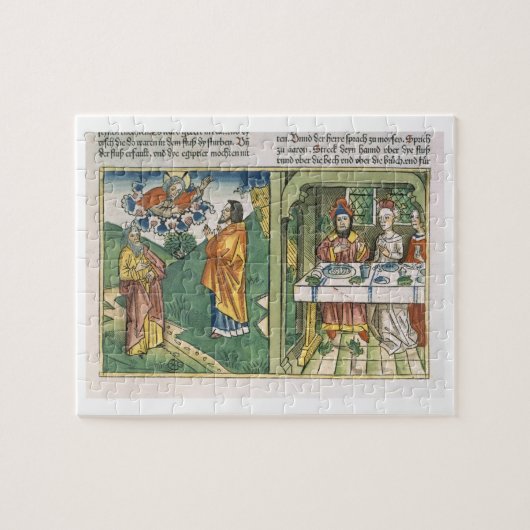 Puzzle Exode 8 1-15 les sept pestes de l'Egypte : Moïse (Horizontal)