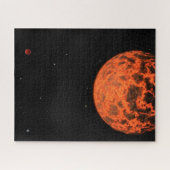 Puzzle Exoplanet Ucf-1.01 Orbitant Une Étoile Appelée Gj  (Horizontal)