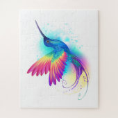 Puzzle Exotic Rainbow Hummingbird (Vertical)